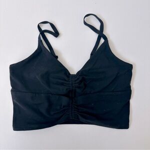 Athleta Black Long Bra size XS